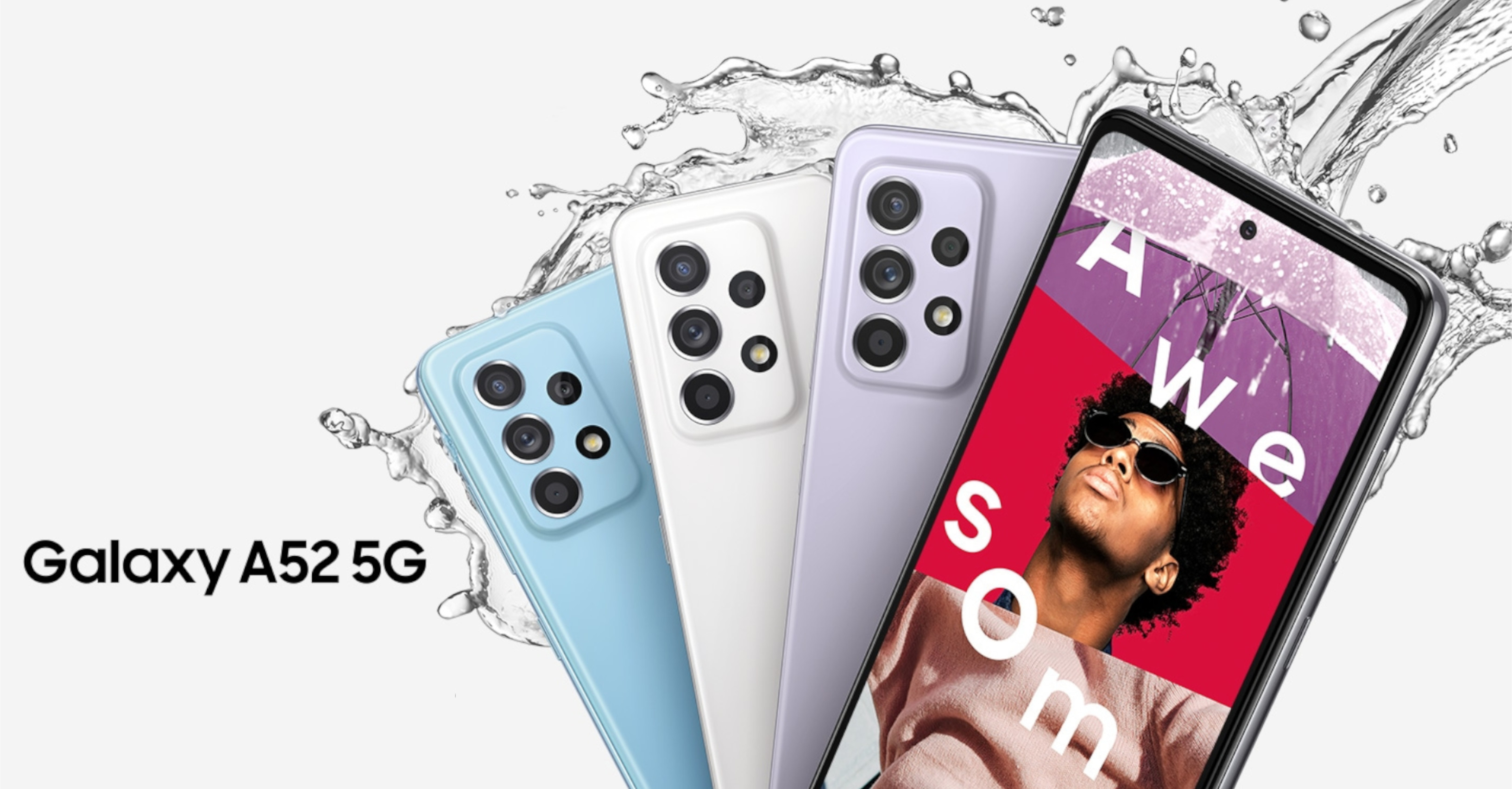 Samsung A52 Water Resistant
